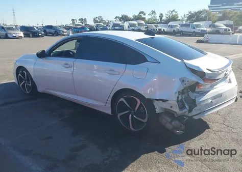 2022 Honda Accord Sport 2.0T from USA, damaged, VIN 1HGCV2F37NA016968